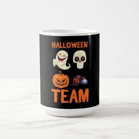 Mug Cadeau Spider | Citrouille d'équipe d'Halloween Sp (Centre)