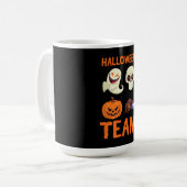 Mug Cadeau Spider | Citrouille d'équipe d'Halloween Sp (Devant gauche)
