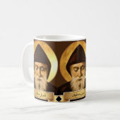 Mug cadeau St. Charbel Makhlouf (Devant gauche)