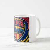 Mug Cadeau Super Papa (Devant droit)