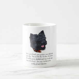 Mug Cadeau Terrier Black Cairn - Mâle