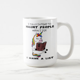Mug CADEAU UNICORN FUNNY, Unicorne arc-en-ciel, Cute U