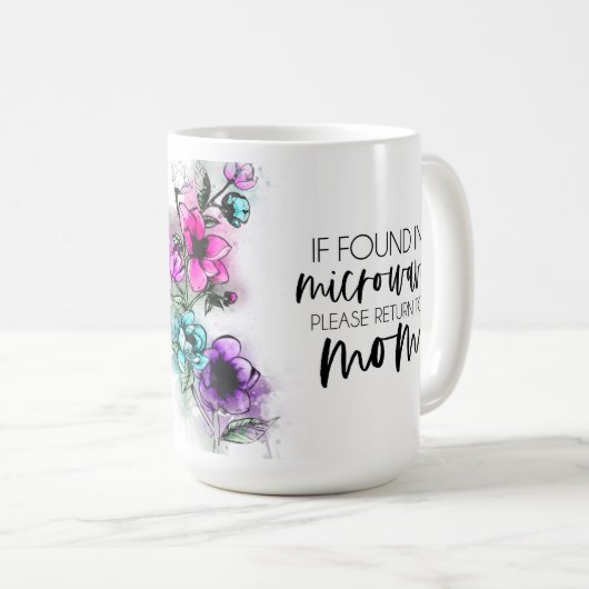 Mug Cadeau unique pour les mamans (Devant droit)