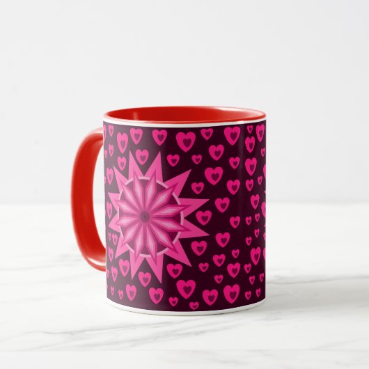 MUG CADEAU VALENTININE, ANNIVERSAIRE FEMME MARI BOYAMI (Devant gauche)