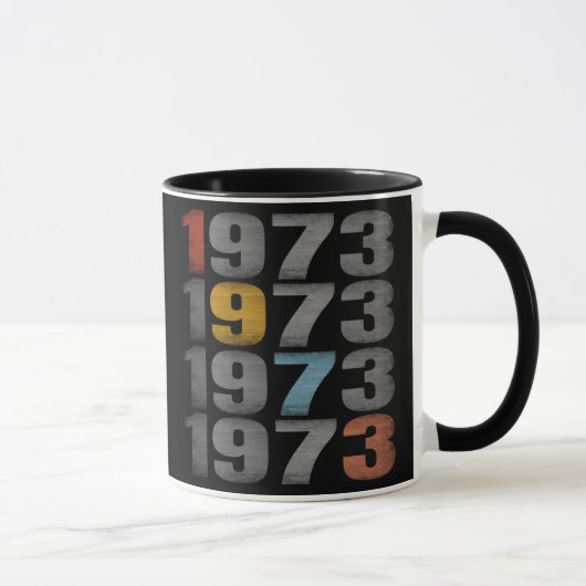MUG CADEAU VINTAGE 1973 (Droite)