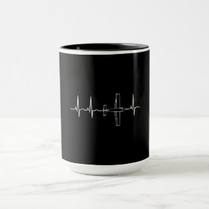 Mug Cadeau vintage volant Sky Heart