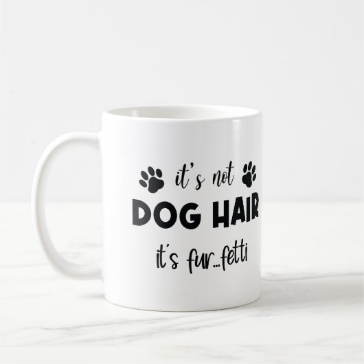 Mug Cadeaux Amoureux de les chiens, Maman de chien drô (Gauche)