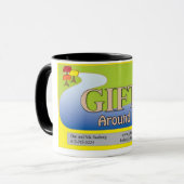 Mug Cadeaux autour de la courbure (Devant gauche)