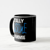 Mug Cadeaux bleus totalement impressionnants de (Devant gauche)