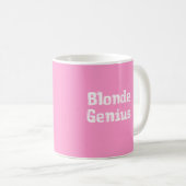 Mug Cadeaux blonds de génie (Devant droit)