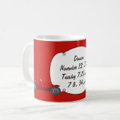 Mug Cadeaux classiques personnalisés pour bébé garçon (Devant gauche)