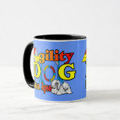 Mug Cadeaux d'agilité de Lhasa Apso (Devant gauche)