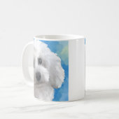 Mug Cadeaux d'amant de caniche (Devant gauche)