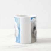 Mug Cadeaux d'amant de caniche (Centre)