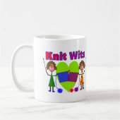 Mug Cadeaux d'amants de Knit (Gauche)
