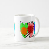 Mug Cadeaux d'amants de Knit (Devant droit)