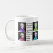 Mug Cadeaux d'amants de Mozart (Gauche)
