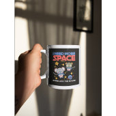 Mug Cadeaux d'animaux kawaii sur le thème de l'espace