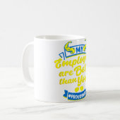 Mug Cadeaux d'appréciation de l'employé Chemise drôle  (Devant gauche)