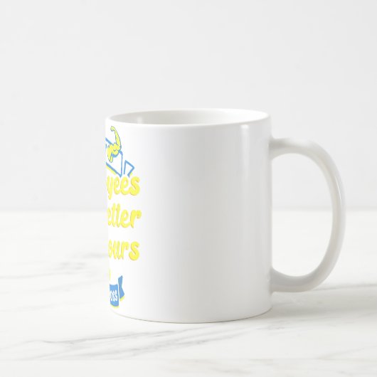 Mug Cadeaux d'appréciation de l'employé Chemise drôle  (Droite)