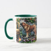 Mug Cadeaux d'art Leonberger (Gauche)