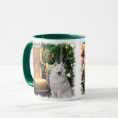 Mug Cadeaux d'art Samoyé (Devant gauche)