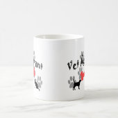 Mug Cadeaux d'assistant de vétérinaire (Centre)
