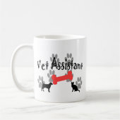 Mug Cadeaux d'assistant de vétérinaire (Gauche)