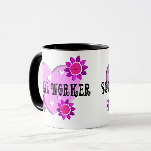 Mug Cadeaux d'assistant social (Devant gauche)