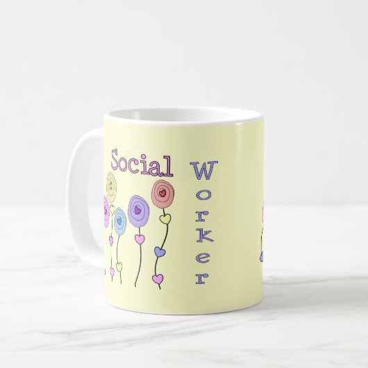 Mug Cadeaux d'assistant social (Devant gauche)