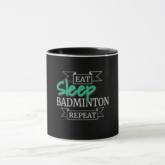 Mug Cadeaux de badminton (Centre)