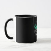 Mug Cadeaux de badminton (Gauche)