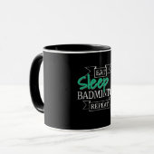 Mug Cadeaux de badminton (Devant gauche)
