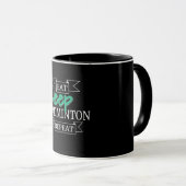Mug Cadeaux de badminton (Devant droit)
