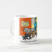 Mug Cadeaux de banquier/agent de prêts/courtier (Devant gauche)
