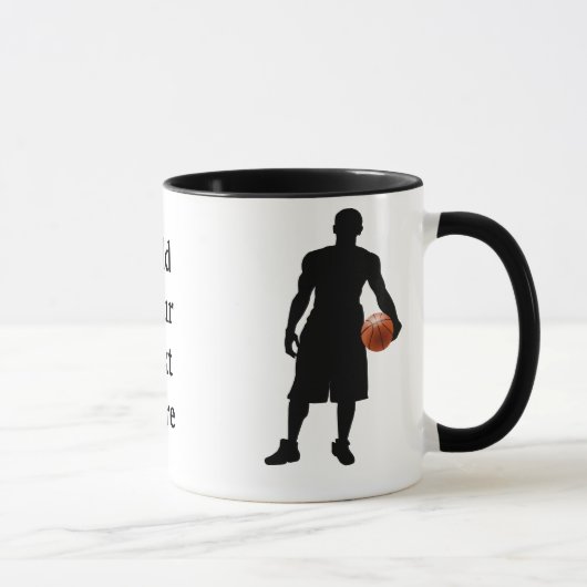 Mug cadeaux de basket (Droite)