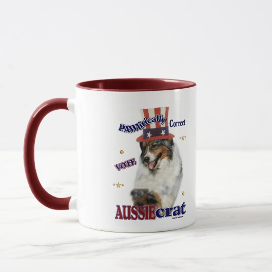 Mug Cadeaux de berger australiens (Gauche)