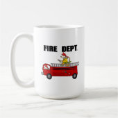Mug Cadeaux de camion-feu (Gauche)