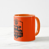 Mug Cadeaux de camping à moto (Devant droit)
