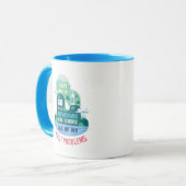Mug Cadeaux de camping randonnée (Devant gauche)