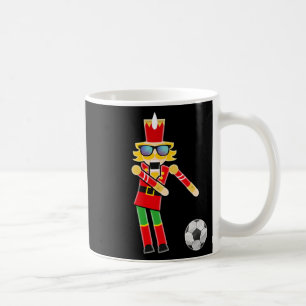Mug Cadeaux de casse-noisette de flossing de football