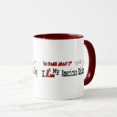 Mug Cadeaux de chiens Eskimo américains (Devant droit)