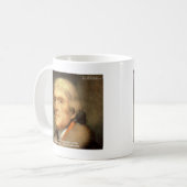 Mug Cadeaux de citations de sagesse "Honnêteté" de Tho (Devant gauche)