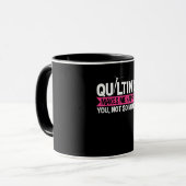 Mug Cadeaux de couture de courtepointe (Devant gauche)