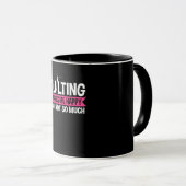 Mug Cadeaux de couture de courtepointe (Devant droit)