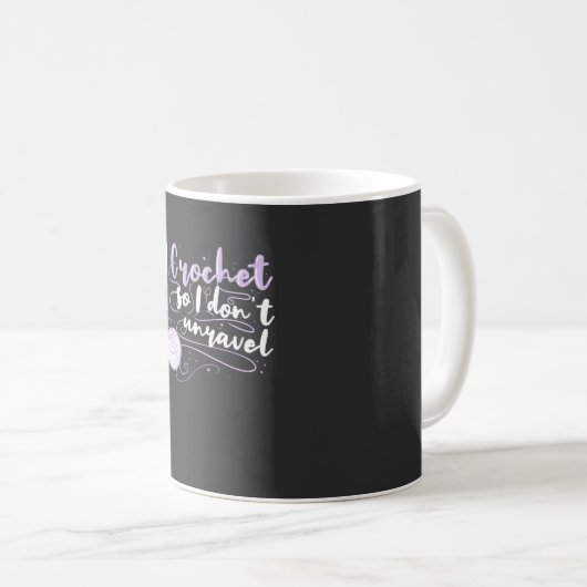 Mug Cadeaux de crochettage (Devant droit)