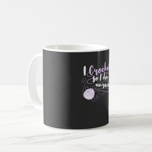 Mug Cadeaux de crochettage (Devant gauche)