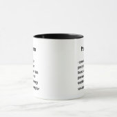 Mug Cadeaux de définition d'agent postal drôle pour ho (Centre)