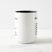 Mug Cadeaux de définition d'assistant de médecin drôle (Centre)