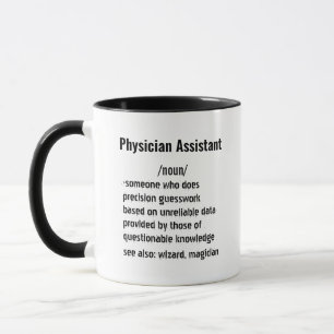 Mug Cadeaux de définition d'assistant médical drôle